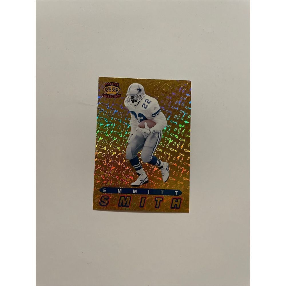 Emmitt Smith 1994 pacific gold  #10 good condition